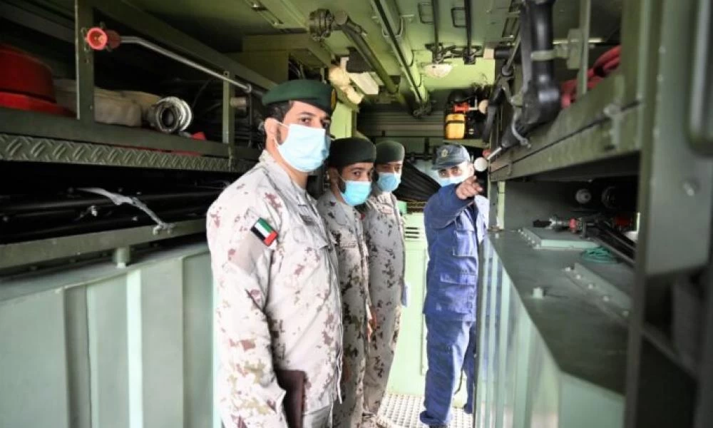 Ειδικός Λόχος Αντιμετώπισης Πυρηνικής – Βιολογικής – Χημικής Άμυνας: Παρουσιάστηκαν οι δυνατότητές του σε Αξιωματικούς των Ηνωμένων Αραβικών Εμιράτων